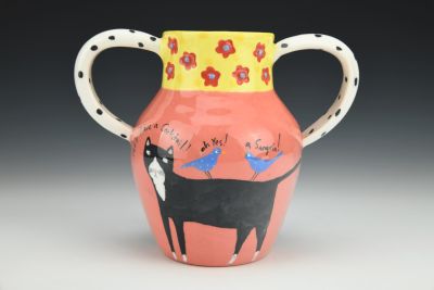Va-CAT-ion Vase