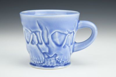 Blue Skull Sipper