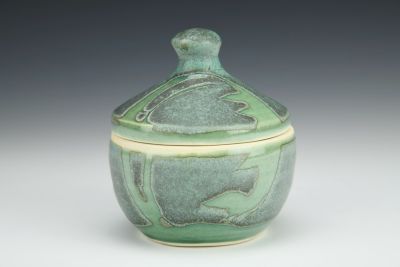 Small Covered Jar