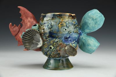 Ocean Sunset Lobster Barnacle Cup