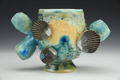 Sea Foam Green Barnacle Cup
