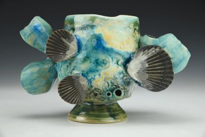 Sea Foam Green Barnacle Cup