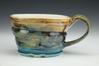 Ocean Sunset Latte Mug