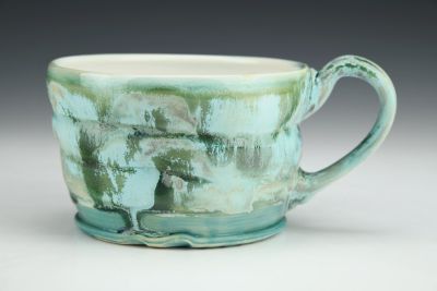 Sea Foam Green Latte Mug