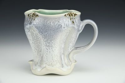 Purple and Green Mug