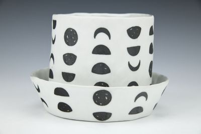 Two Part Moon Planter