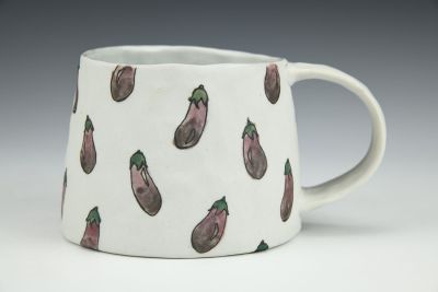 Eggplant Mug