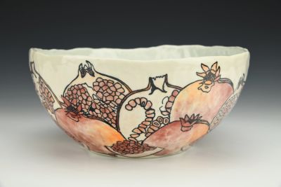 Pomegranate Serving Bowl
