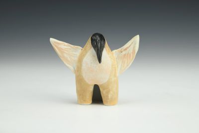 Owl with Raven Mask