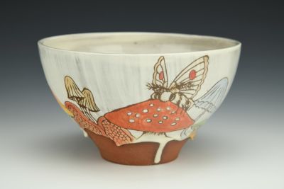 Mushroom Moth Small Noodle Bowl