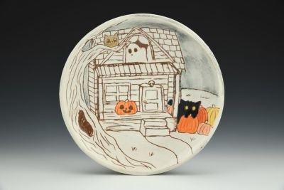 Haunted House Snack Plate