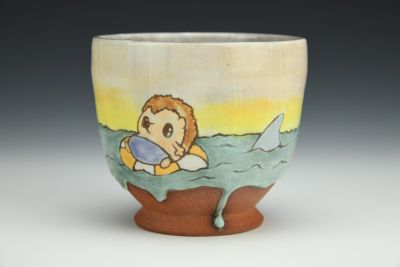Floaty Beach Day Ice Cream Cup