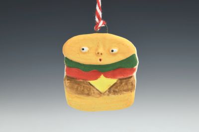 Burger Ornament