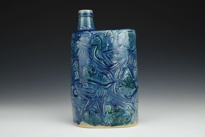 Sharks and Ginkgo Flask