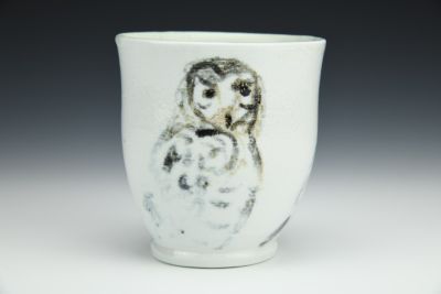 Three-View Soda Owl Cup