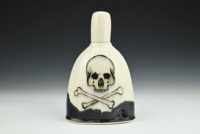 Skull Flask