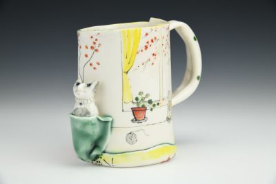 Mrs. Whimsy's Household - Sculpted Mug