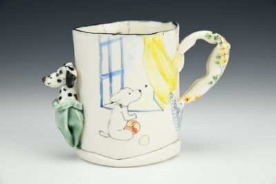 Mr. Dot's Household - Sculpted Mug