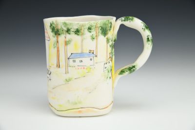 Front Yard Flowers - Mug