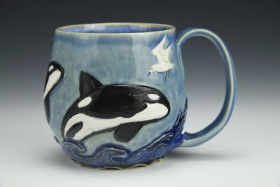 Orca Whales Mug