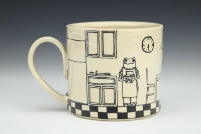 Froggy Dinner Date Mug
