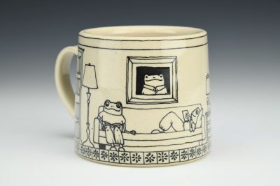 Froggy Reader Mug 