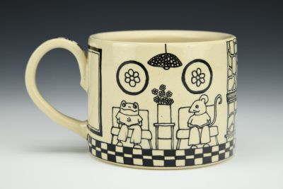 Frog and Mouse Mug 