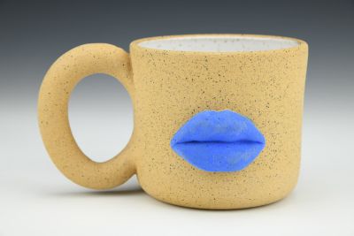 Blue Lips Mug