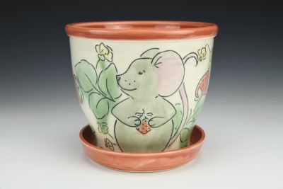 Mouse Planter and Plate