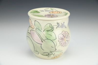 Bunny French Butter Dish