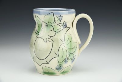 Bat Curvy Mug