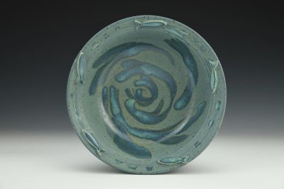 Large Swirl Fish Bowl