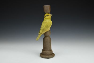 Worm-eating Warbler Candlestick