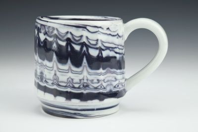 Purple Facet Mug