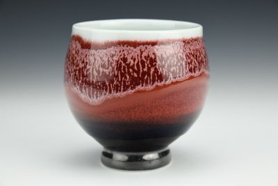 Frosted Copper Red Cup