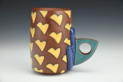 Yellow Pattern Mug