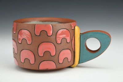 Pink Pattern Mug