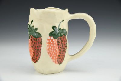 Strawberry Parade - Coil Built Mug