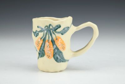 Kumquat Season - Coil Built Espresso Mug