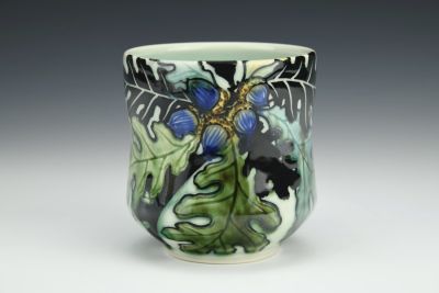Blue Acorns Yunomi Cup