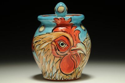 Jar with Chickens