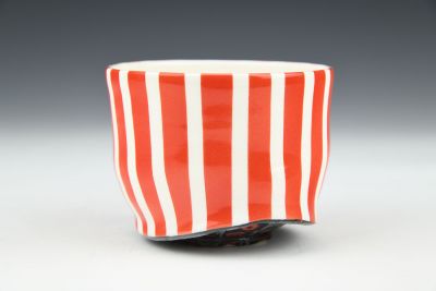 Red Striped Cup
