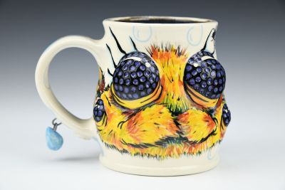 Spider in Red Dancing Shoes Mug