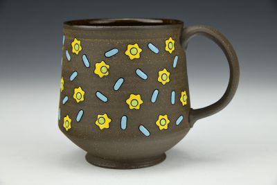 Flowers and Sprinkles Mug