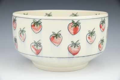 Strawberry Serving Bowl