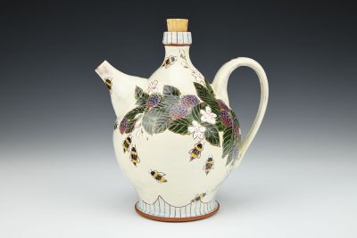 Bees, Berries, and Blossoms Ewer