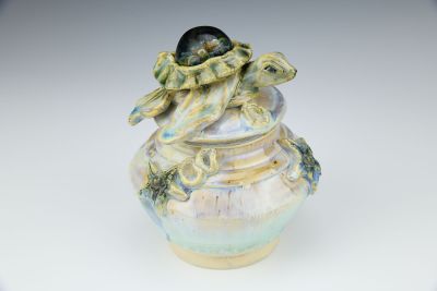 Sea Turtle Jar