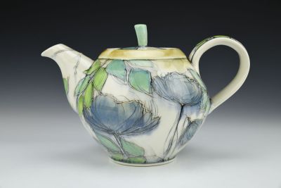 Ash and Poppy Teapot