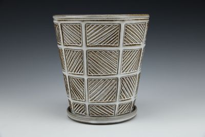 Planter with Window Pattern