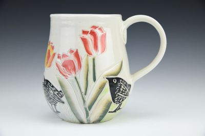 Large Tulip Mug